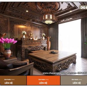 Mẫu đèn thả trần (DG66) trang trí phòng thờ