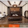 Mẫu đèn thả trần (DG66) trang trí phòng thờ