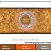 Tranh trúc chỉ Mandala sen chữ nhật