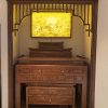 Tranh trúc chỉ ốp hậu bàn thờ