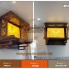 Tranh trúc chỉ ốp tường bàn treo trang trí phòng thờ