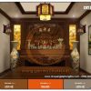Đèn gỗ treo tường DTT03