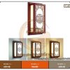 Đèn ốp tường bằng gỗ DTT01