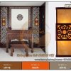 Đèn ốp tường cổ điển cho phòng thờ DTT05