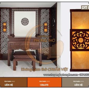 Đèn ốp tường cổ điển cho phòng thờ DTT05