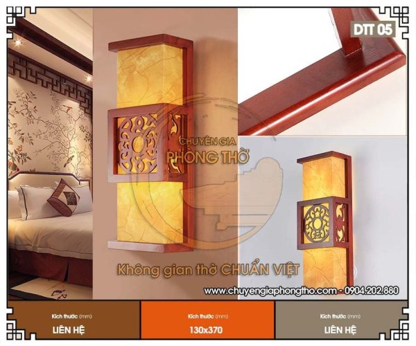 Đèn ốp tường cổ điển cho phòng thờ DTT05