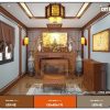 Đèn tường gỗ trang trí DTT04
