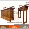 Tủ thờ chữ thọ TT03 trang nghiêm