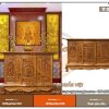 Tủ thờ tam đa TT02 thu hút tài lộc cho gia chủ