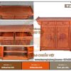 Mẫu tủ thờ đơn giản đẹp TT05