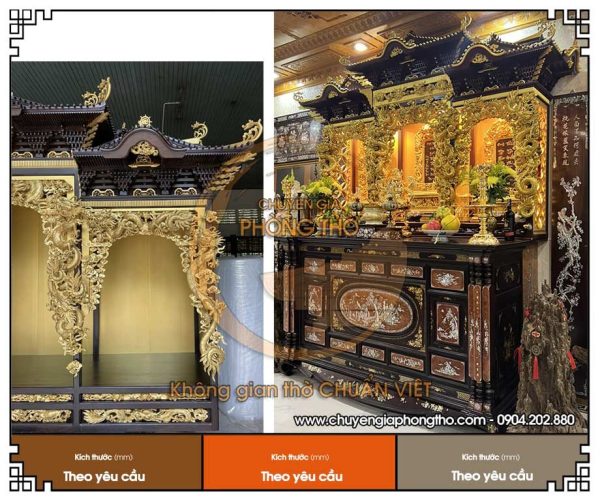 Tủ thờ kiểu Nhật đẹp sang trọng