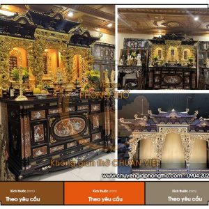 Tủ thờ kiểu Nhật đẹp sang trọng