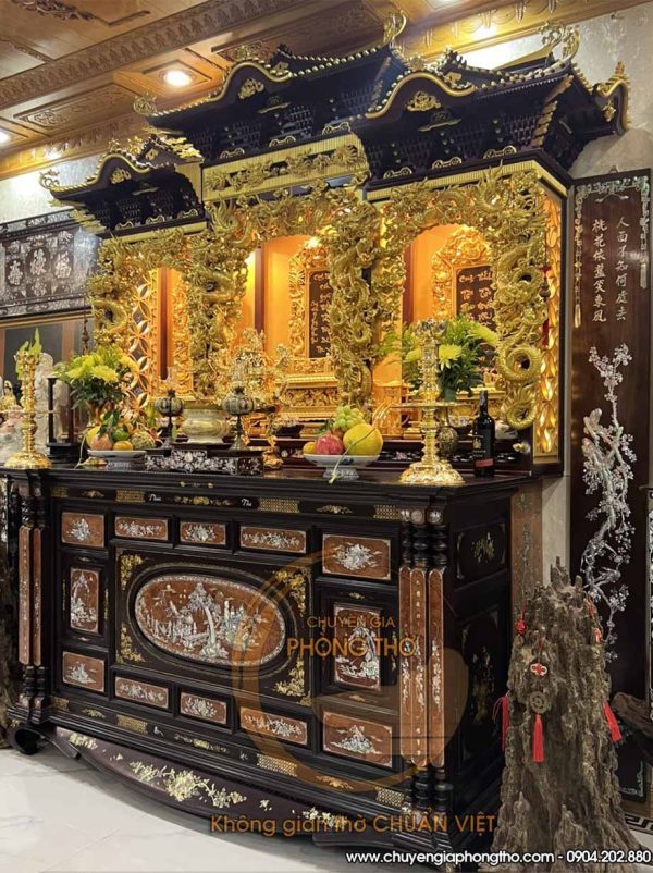 Tủ thờ kiểu Nhật đẹp sang trọng