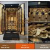 Tủ thờ Phật kiểu Nhật - Nét tinh tế và thanh tịnh cho phòng thờ