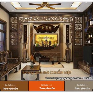 30+ mẫu cửa võng nhà thờ họ ưa chuộng nhất hiện nay