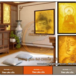 Tranh trúc chỉ Phật Thích Ca