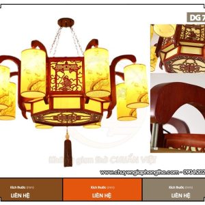 Mẫu đèn decor nhà gỗ DG70