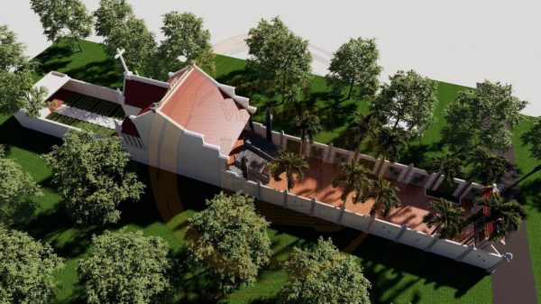 Phối cảnh dự án nhà thờ công giáo tại phường Móng Cái, Quảng Ninh