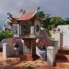 Bản vẽ 3D thiết kế khu lăng mộ cho dòng họ tại phường Hồng Bàng, Hải Phòng
