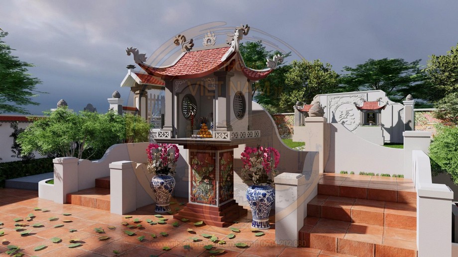 Bản vẽ 3D thiết kế khu lăng mộ cho dòng họ tại phường Hồng Bàng, Hải Phòng Bản vẽ 3D thiết kế khu lăng mộ cho dòng họ tại phường Hồng Bàng, Hải Phòng
