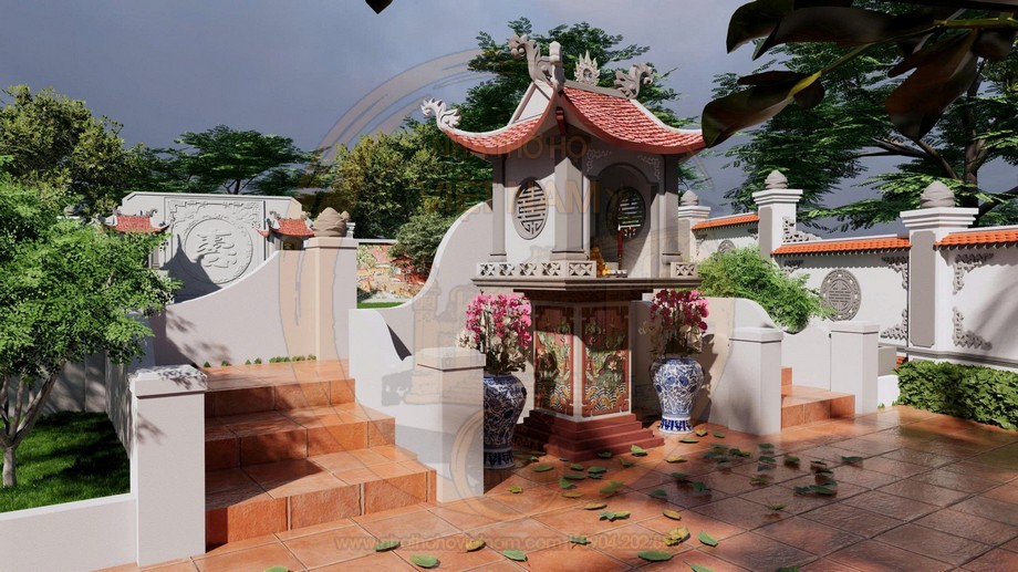 Bản vẽ 3D thiết kế khu lăng mộ cho dòng họ tại phường Hồng Bàng, Hải Phòng Bản vẽ 3D thiết kế khu lăng mộ cho dòng họ tại phường Hồng Bàng, Hải Phòng