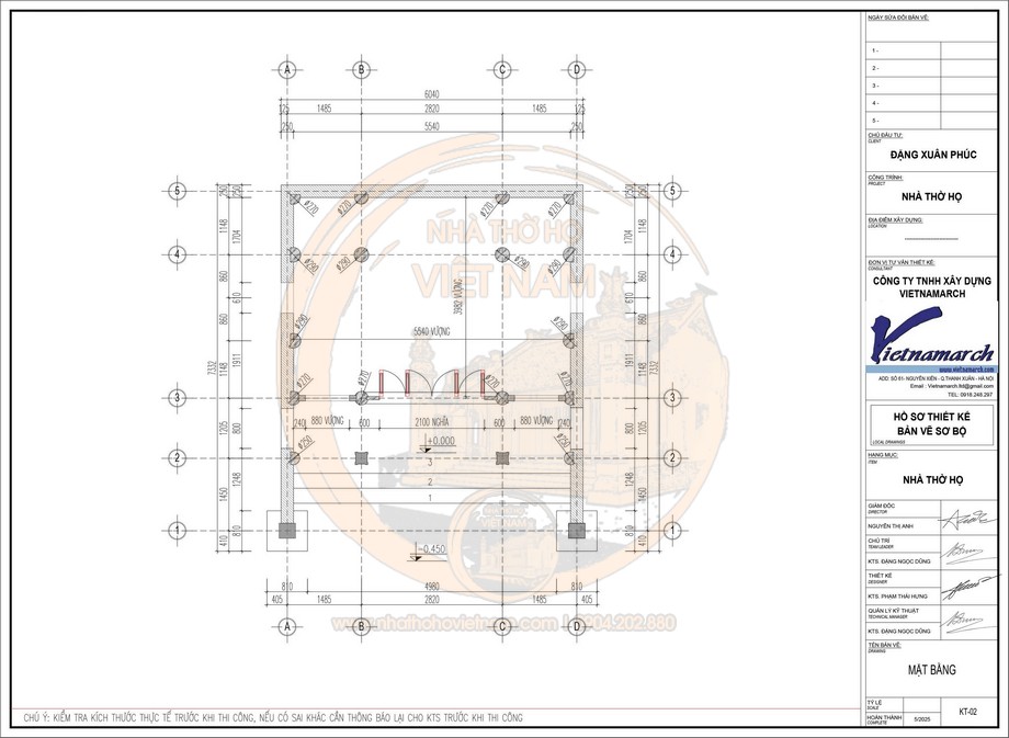 Bản vẽ nhà thờ họ 1 gian kết hợp nhà ở tại phường Tây Hồ, Hà Nội Bản vẽ nhà thờ họ 1 gian kết hợp nhà ở tại phường Tây Hồ, Hà Nội