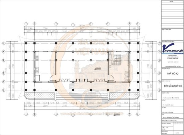 Dự án: Thiết kế nhà thờ họ 5 gian 2 mái Chủ đầu tư: Chú Thiên Địa chỉ: xã Lý Bôn, Cao Bằng Diện tích: 150km2 Bản vẽ nhà thờ họ 5 gian 2 mái kết hợp tiểu cảnh chi tiết tại xã Lý Bôn, Cao Bằng
