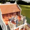 Bản vẽ mặt bằng nhà thờ họ 3 gian 2 mái có hai tầng tại xã Gia Viễn, Ninh Bình