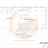 Bản vẽ nhà thờ họ 3 gian 4 mái 2 tầng tại xã Hương Sơn, Hà Tĩnh