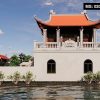 Bản vẽ nhà thờ họ 3 gian 4 mái 2 tầng tại xã Hương Sơn, Hà Tĩnh