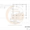 Bản vẽ nhà thờ họ 3 gian 4 mái 2 tầng tại xã Hương Sơn, Hà Tĩnh