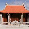 Bản vẽ nhà thờ họ 3 gian 4 mái 2 tầng tại xã Hương Sơn, Hà Tĩnh