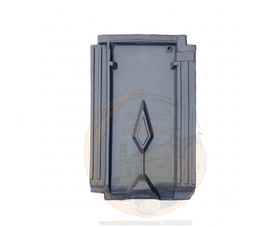 Ngói lợp 16 v/m2 men ghi - Truyền thống trong diện mạo hiện đại