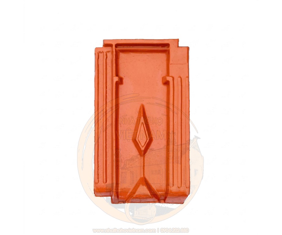 Ngói lợp 22v/m2 men đỏ truyền thống nhà Việt